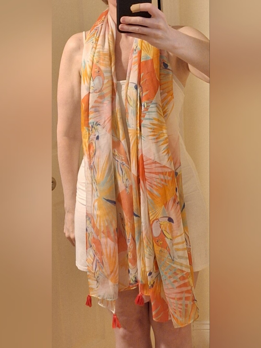 Echo | Colorful Rayon Scarf